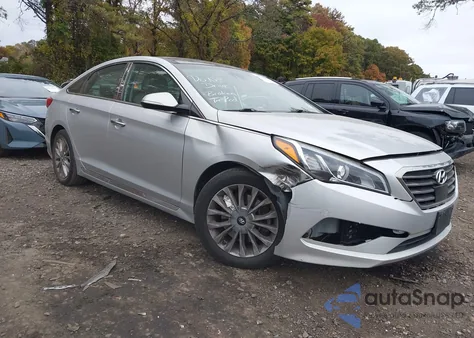 2015 Hyundai Sonata Limited from USA, damaged, VIN 5NPE34AF7FH246708